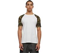 URBAN CLASSICS Camiseta Básica Hombre de Manga a Corta, Cuello Redondo, Algodón, Largo Normal, Estilo Moderno, Disponible en distintos colores, Tallas XS - 5XL