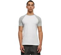 URBAN CLASSICS Camiseta Básica Hombre de Manga a Corta, Cuello Redondo, Algodón, Largo Normal, Estilo Moderno, Disponible en distintos colores, Tallas XS - 5XL