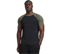 URBAN CLASSICS Camiseta Básica Hombre de Manga a Corta, Cuello Redondo, Algodón, Largo Normal, Estilo Moderno, Disponible en distintos colores, Tallas XS - 5XL
