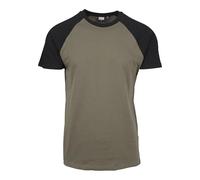 URBAN CLASSICS Camiseta Básica Hombre de Manga a Corta, Cuello Redondo, Algodón, Largo Normal, Estilo Moderno, Disponible en distintos colores, Tallas XS - 5XL