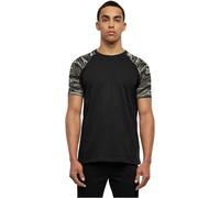 URBAN CLASSICS Camiseta Básica Hombre de Manga a Corta, Cuello Redondo, Algodón, Largo Normal, Estilo Moderno, Disponible en distintos colores, Tallas XS - 5XL