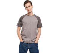 URBAN CLASSICS Camiseta Básica Hombre de Manga a Corta, Cuello Redondo, Algodón, Largo Normal, Estilo Moderno, Disponible en distintos colores, Tallas XS - 5XL