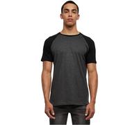 Urban Classics Camiseta Raglan Contrast Tee Cha/Negro L