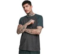 URBAN CLASSICS Camiseta Básica Hombre de Manga a Corta, Cuello Redondo, Algodón, Largo Normal, Estilo Moderno, Disponible en distintos colores, Tallas XS - 5XL