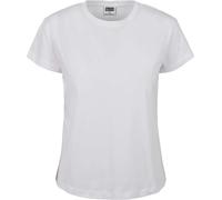 Urban Classics T-Shirt Ladies Basic Box tee Camiseta, Blanco, XS para Mujer