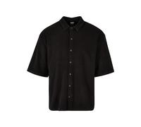 Urban Classics Camiseta Boxy Towel Camisa, Negro, XXXXXL para Hombre