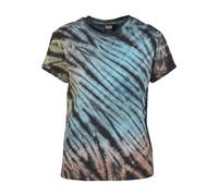 Urban Classics Camiseta 'Boyfriend' azul / amarillo / rosa / negro 5XL azul / amarillo / rosa / negro