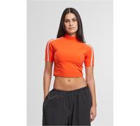 Urban Classics Camiseta corta de cuello alto para mujer TB7137 L