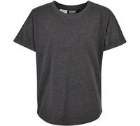 Urban Classics Camiseta de chico Boys Long Shaped Turnup Tee Charcoal 158/164