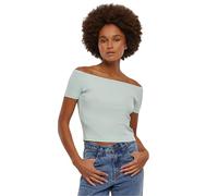 Urban Classics Camiseta de Manga Corta orgánica para Mujer, Menta Helada, L