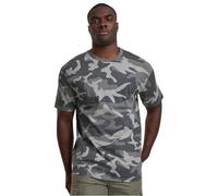 Urban Classics Camiseta de Camuflaje Simple de Gran tamaño, Darkcamo, L para Hombre