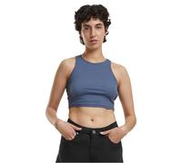 Urban Classics Camiseta de Manga Corta para Mujer Interior, Color Azul Vintage, XS