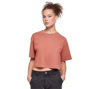 Urban Classics Camiseta de Manga Corta para Mujer, Terracota, XL