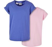Urban Classics Camiseta De Manga Extendida Orgánica Para Niñas 2-Pack