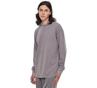 Urban Classics Camiseta de Manga Larga para Hombre Heavy Boxy Acid Wash, Asfalto, XXL