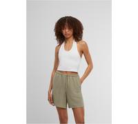 Urban Classics Camiseta de mujer Camiseta básica de mujer con cuello Jersey Top TB7533 L