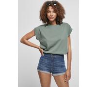 Urban Classics Camiseta de mujer Camiseta con hombros alargados Paleleaf 3XL
