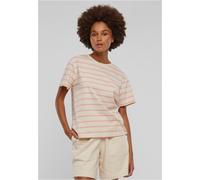 Urban Classics Camiseta de mujer Ladies Striped Boxy Tee TB6059 4XL