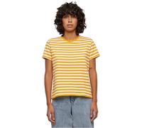 Urban Classics Camiseta de Rayas Regulares para Mujer, White/Magicmango, S