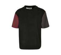 Urban Classics Camiseta gris / burdeos / negro 134-140 gris / burdeos / negro