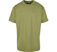 Urban Classics Camiseta Larga Hombre Camiseta Negro Regular