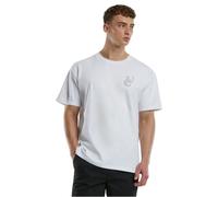 Urban Classics Camiseta Hombre UC Weavy Logo Heavyy Talla Grande - Relaxed Fit