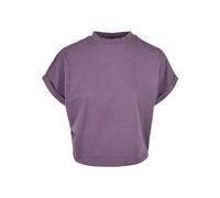 Urban Classics Camiseta de manga corta para mujer Pigment Dye Cut On Sleeve Duskpuret XXL