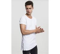 Urban Classics T-shirt Long Shaped Zip XL