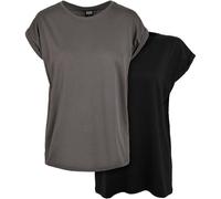 Urban Classics Camiseta Manga Abullonada Extendida 2 Piezas Drop-Shoulder