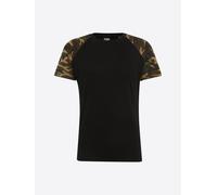 Urban Classics Camiseta marrón claro / verde / caqui / negro S EUR