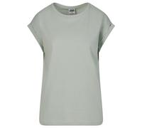 Urban Classics Camiseta Mujer de Hombros Amplios Mujer Camiseta Menta 100% algodón Regular