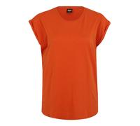 Urban Classics Camiseta mujer Extended Shoulder Tee Rust Orange Talla S