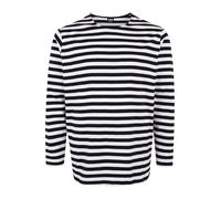 URBAN CLASSICS Camiseta de rayas para hombre – Manga larga algodón Single Jersey – Tallas S-3XL