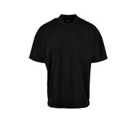 Urban Classics Té de Gran tamaño con Cuello de Tortuga Camiseta, Negro, L para Hombre