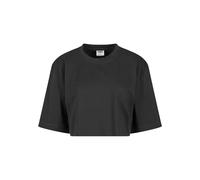 Urban Classics Ladies Heavy Organic Oversized Cropped Mujer Camiseta Negro 100% algodón Más Grande