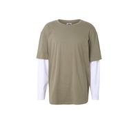 Urban Classics Camiseta oliva / blanco XXL EUR