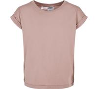 Urban Classics Camiseta Organic Extended Shoulder Duskrose para niñas 110/116