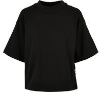 Urban Classics Camiseta orgánica pesada negra para señoras M