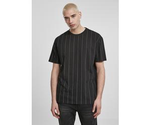 Urban Classics Camiseta Oversized Pinstripe Tee Negro L