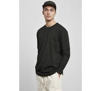 Urban Classics Camiseta Oversized Shaped Double Layer LS Tee Negro/Negro S