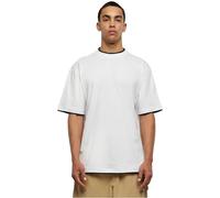 Urban Classics Camiseta para Hombre Contrast Tall - Ajuste Relajado S M L XL XXL 3XL 4XL 5XL 6XL
