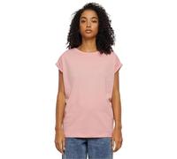 Urban Classics Camiseta para Mujer con Hombros extendidos, Lemonadepink, S