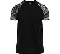 URBAN CLASSICS Camiseta Básica Hombre de Manga a Corta, Cuello Redondo, Algodón, Largo Normal, Estilo Moderno, Disponible en distintos colores, Tallas XS - 5XL