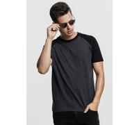 Urban Classics Camiseta Raglan Contrast Tee Cha/Negro L
