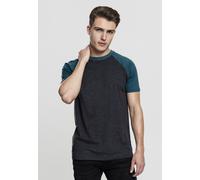 URBAN CLASSICS Camiseta Básica Hombre de Manga a Corta, Cuello Redondo, Algodón, Largo Normal, Estilo Moderno, Disponible en distintos colores, Tallas XS - 5XL