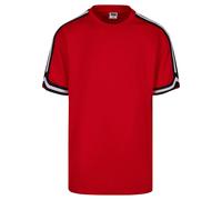 Urban Classics Oversized Stripes Mesh Tee Cityred Talla: S | Outlet | Hombre |