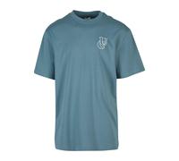 Urban Classics Camiseta 'Shiny' azul / azul paloma / blanco XL EUR