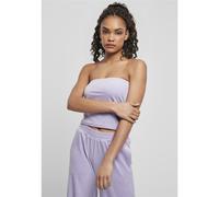 Urban Classics Tb4522-ladies Short Velvet Tube Top Camiseta, Lavanda, XL Mujeres