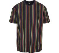 Urban Classics Camiseta T-Shirt De Rayas Retro Oversized Multicolor