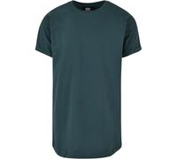 Urban Classics Camiseta Tipo Turnup Extra Larga Sin Estampado Cuello Redondo